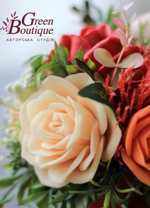 Interior bouquet in a ceramic cup9 photo