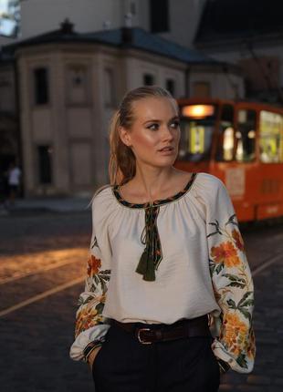 Women's embroidered blouse "Olha"2 photo
