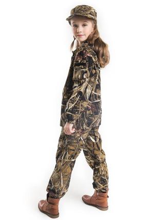 Children's camouflage suit ARMY KIDS Lesokhod color Kamysh3 photo