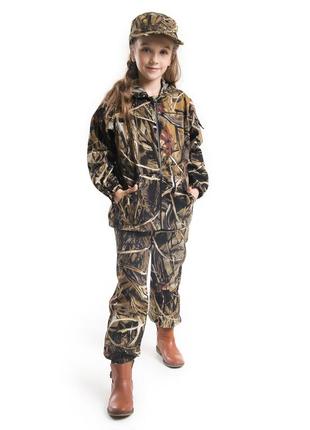 Children's camouflage suit ARMY KIDS Lesokhod color Kamysh5 photo