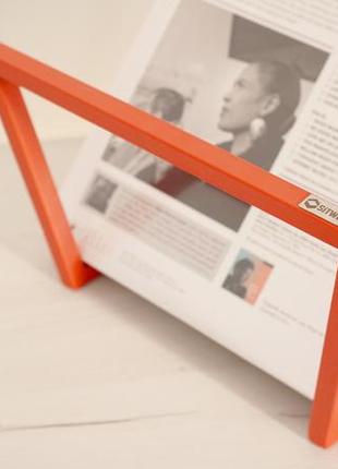 LP storage // Smart edges records stand // Display for vinyls // Red metal edition5 photo