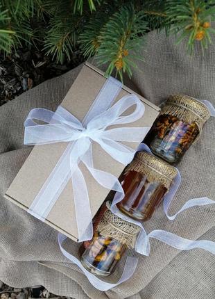 Honey set “Gift to associates” ECO-MedOK, 1 Kg