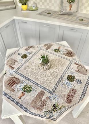 Tapestry tablecloth limaso 97 x 100 cm.5 photo