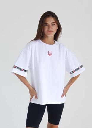 T-shirt "Hero Cities" white color - Rebellis