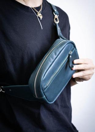 Leather bum bag, Waist bag for women4 photo