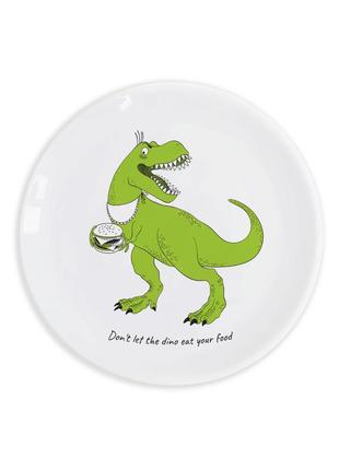 Plate ORNER "Dinosaur"