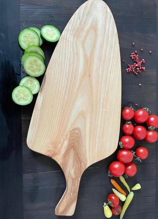 Wood cutting board, wooden serving board2 photo