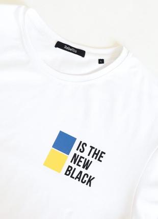 T-Shirt "Is the new black" white color9 photo