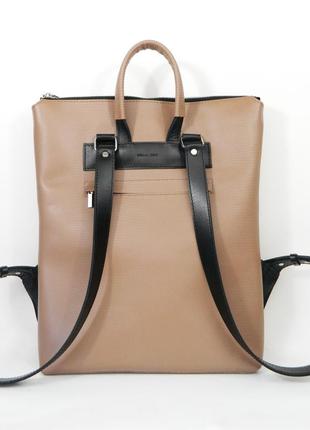 Leather backpack  " bilancia "2 photo