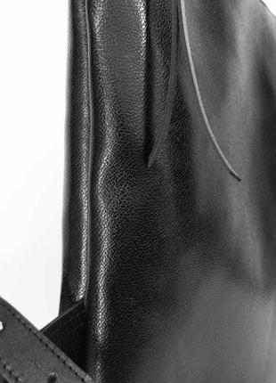 Leather backpack  " Bilancia "7 photo