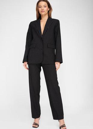 Striped trousers