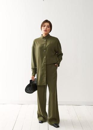 Natural Tencel set OLIVE3 photo