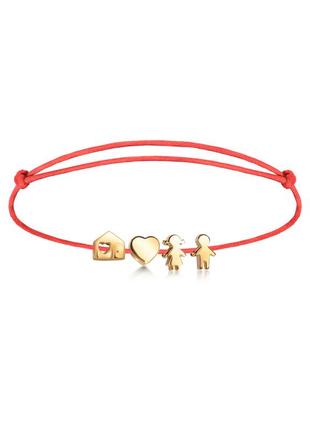 Bracelet with Place for happiness charm set