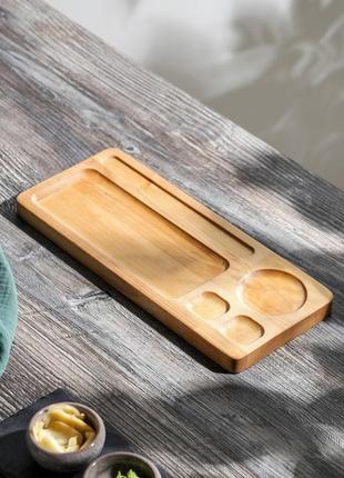 Wooden serving board Oak+Ash D-304 photo