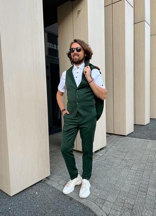 Men's emerald suit of Andreas Moskin brand3 photo