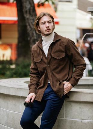 Brown shirt by Andreas Moskin brand1 photo