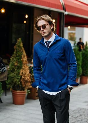 Blue polo brand Andreas Moskin