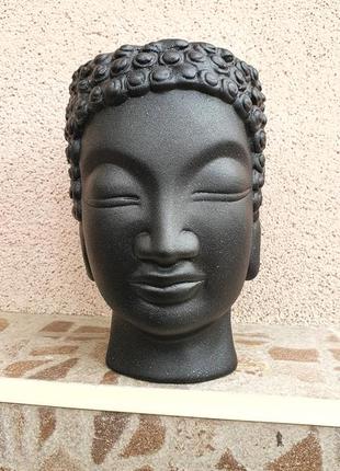 Art flowerpot Buddha4 photo