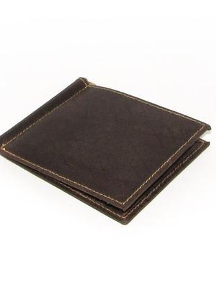 Gift set DNK Leather №1 (clip + cardholder) brown5 photo