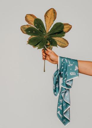 Head kerchief "My Kyiv", scarf for women
