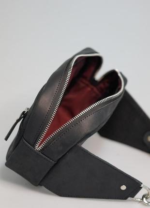 Leather bum bag, Waist bag for women8 photo