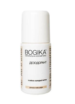 Bogika deodorant with sweet mint oil, 50 ml