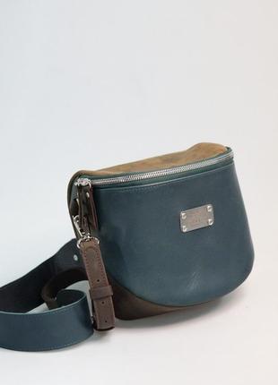 Leather crossbody bag for women2 photo