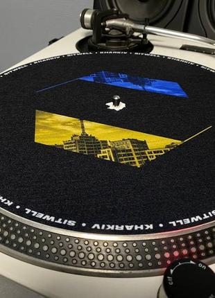 DJ Vinyl Turntable Slipmat // KHARKIV2 photo