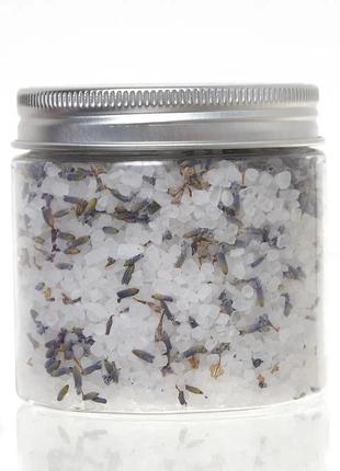 "lavender" salt crystals for baths aromatherapeutic, aromaginia bogika