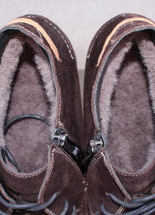 Stylish winter boots for men. Choose brown winter derbies "Lucky Choice Z 4"4 photo