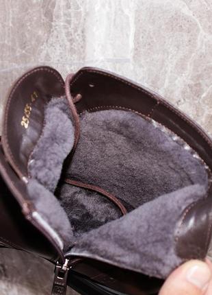 Winter men's brogues IKOS 4. Comfortable, stylish and practical shoes5 photo