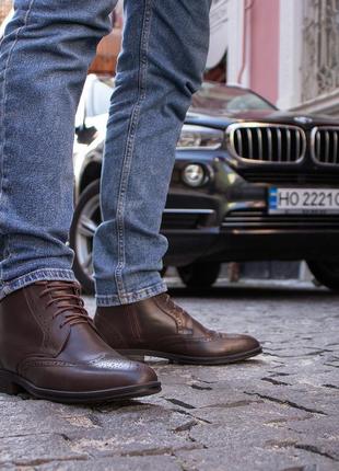 Winter men's brogues IKOS 4. Comfortable, stylish and practical shoes2 photo