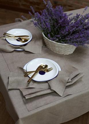 Tablecloth 1.80*1.50m  Beige 268-21/00