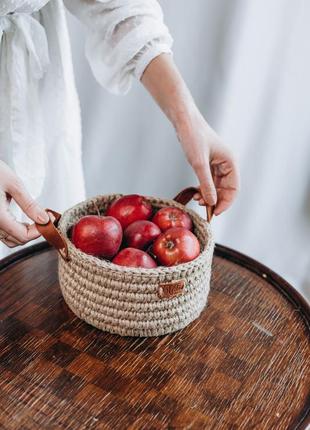 Jute basket2 photo