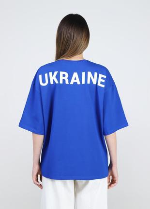 T-Shirt "Ukraine" blue color2 photo