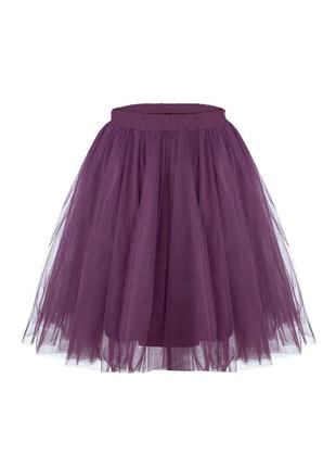 Plum violet tulle skirt AIRSKIRT mini2 photo