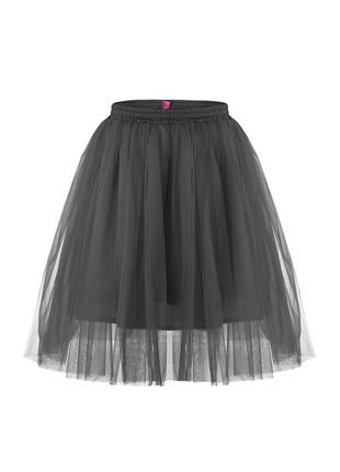 Black tulle skirt AIRSKIRT mini4 photo