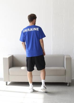 T-Shirt "Ukraine" blue color4 photo
