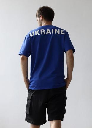 T-Shirt "Ukraine" blue color1 photo
