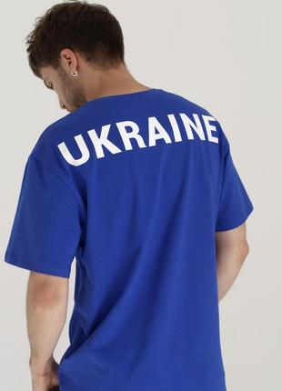 T-Shirt "Ukraine" blue color6 photo