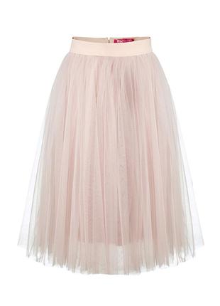 Blush pink tulle skirt AIRSKIRT midi1 photo