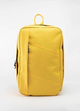 TRVLbag yelow | hand luggage | backpack 40x20x25 cm