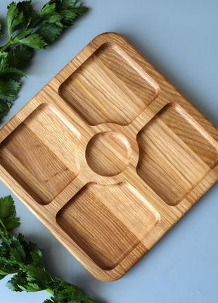 Ash serving platter tray 28 cm3 photo