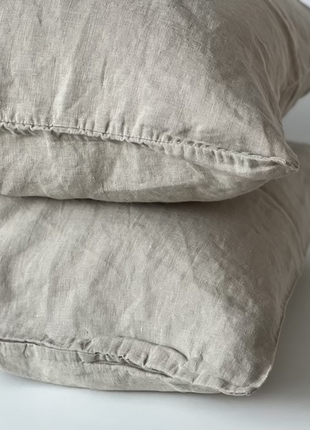Linen pillowcases DUNE 50X70 (20"x28") 2pcs4 photo