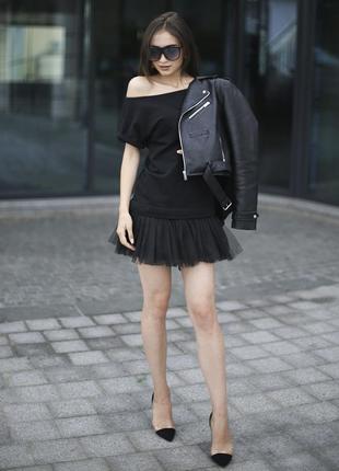 Constructor-dress black Airdress with detachable black skirt5 photo