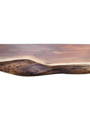 Wooden shelf with a living edge of 40 cm