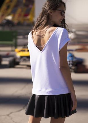 AIRDRESS set: white top and 3 detachable skirts8 photo
