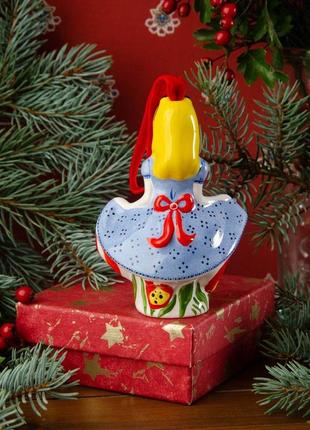 Ceramic Christmas tree decoration Alice2 photo