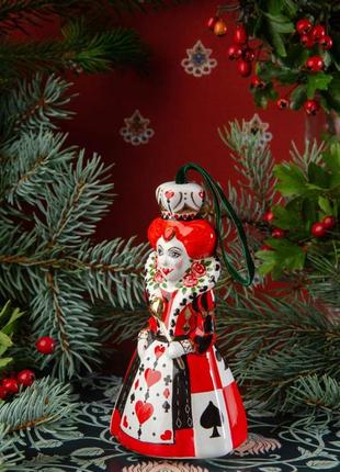 Ceramic Christmas decoration Queen