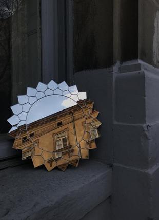 Mirror Sun Ø 52cm, 2-tier2 photo